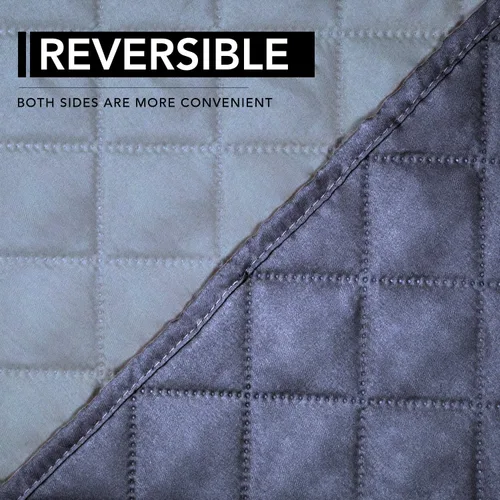 Miniatura 5 de Easy-Going - Funda reversible para sofá reclinable extragrande, protector resistente al agua, correas elásticas, para mascotas