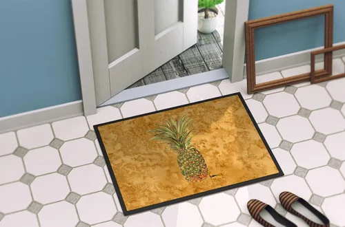 Miniatura 4 de Caroline's Treasures 8654MAT - Tapete de piña de 18 x 27 pulgadas, tapete para puerta delantera, para interiores y exteriores, para entrada