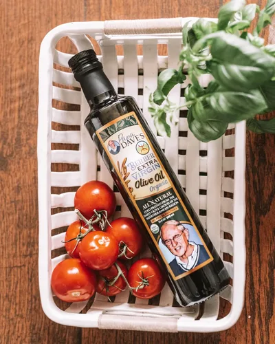Miniatura 9 de Papa Dave's Aceite de oliva virgen extra orgánico certificado por USDA, contiene polifenol primero prensado en frío, aceite de oliva rico
