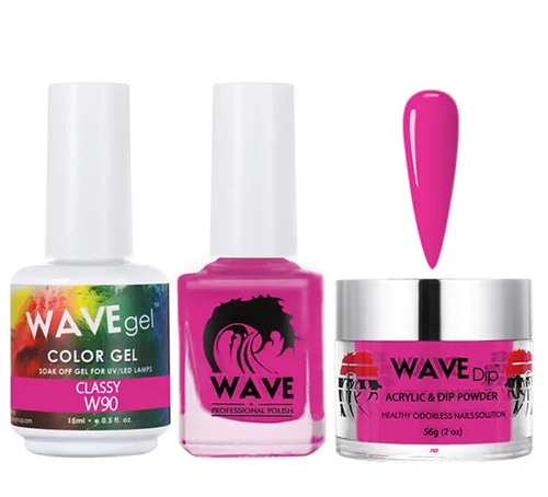 Miniatura 72 de WAVEGEL - Juego de gel de remojo, laca de uñas y polvo acrílico a juego - Colección Simplicity - #P109 Blizzard