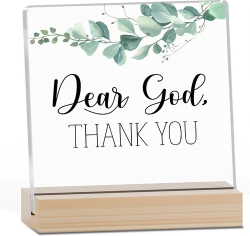 Miniatura 71 de Decoración Inspiradora Cristiana para Escritorio, Letrero "Dios Todavía Está Escribiendo Tu Historia", Decoración de Escritorio para Oficina, Hogar