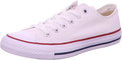 Miniatura 2 de Converse All Star Chuck Taylor - Tenis de moda de caña baja para hombre, blanco (Optical White)