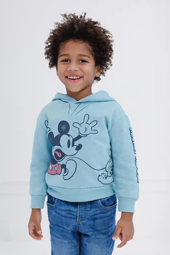 Miniatura 9 de Disney Mickey Mouse - Sudadera con capucha de forro polar para bebés y niños grandes (12 meses - 18-20)