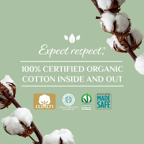 Miniatura 2 de Organyc Bolas de algodón 100% orgánico para pieles sensibles, 100