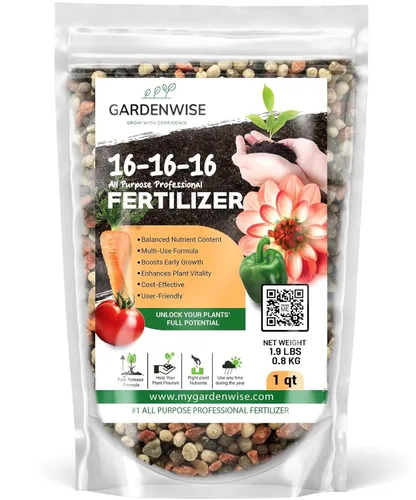 Miniatura 58 de Gardenwise Fertilizante Soluble en Agua 20-20-20 – Polvo para Alimento Líquido de Plantas para Plantas de Interior y Exterior, Orquídeas, Vegetales