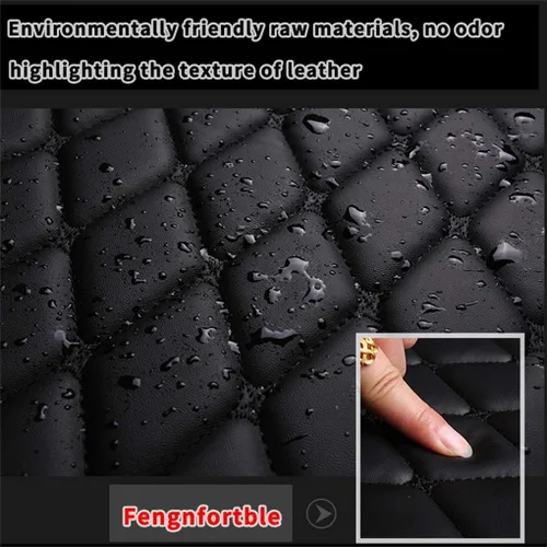 Miniatura 7 de Alfombrillas universales personalizadas para el piso de automóvil, aptas para la mayoría de los modelos, impermeables, antideslizantes, protección