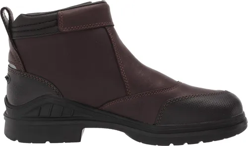 Miniatura 6 de Ariat Barnyard - Botas de trabajo con cremallera lateral, cómodas botas impermeables para mujer, Café Oscuro, 5.5