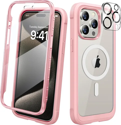 Miniatura 19 de Diaclara - Funda compatible con iPhone 11, carcasa resistente de cuerpo completo con protector de pantalla integrado sensible al tacto y Transparente
