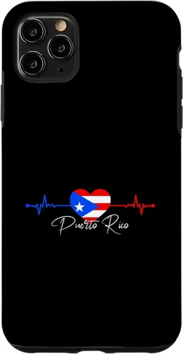 Miniatura 13 de Puerto Rico Boricua Heartbeat Puerto Rican Flag Case for iPhone 17