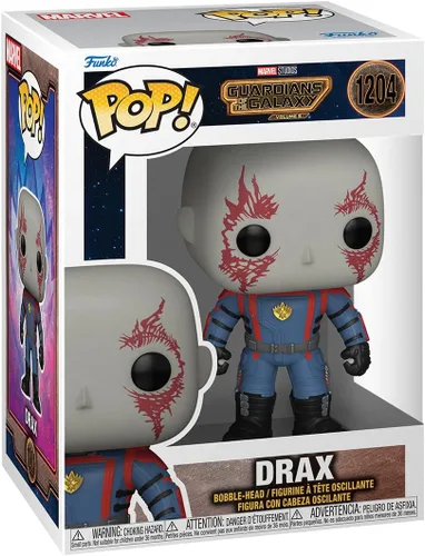 Miniatura 2 de Funko Pop! Vinyl: Marvel - Guardians of The Galaxy 3 - Drax - Figura de vinilo coleccionable - Idea de regalo - Productos oficiales - para niños