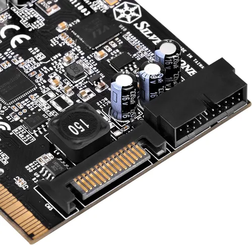 Miniatura 6 de SilverStone Technology Silverstone Tarjeta PCIe USB 3.1 y 3.0 con conector externo tipo C e interno de 19 pines ECU05 Componentes Otros