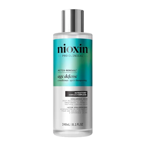Nioxin Age Defense Conditioner for Aging Hair | Strengthening & Moisturizing Conditioner with Hyaluronic Acid | Against Breakage | Paraben, Sulfate