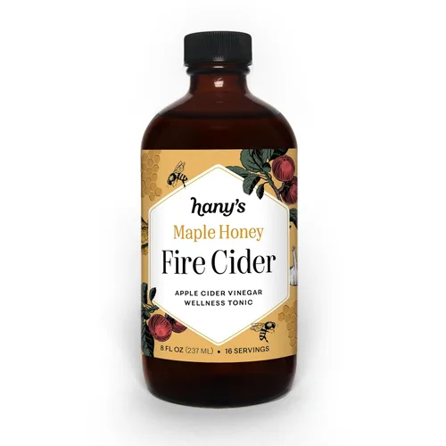 Miniatura 13 de Hany's Harvest Carolina Reaper Fire Cider – Botella de vidrio de 16 fl oz Todo natural, lote pequeño, hecho a mano, sin OMG, sin gluten