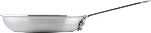 Miniatura 3 de Winco Sartén/sartén de aluminio de grado comercial, acabado natural, 7 pulgadas
