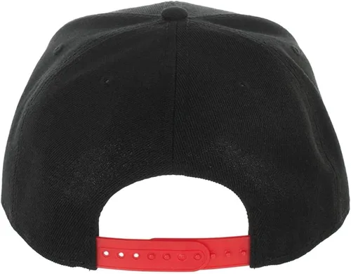 Miniatura 4 de Bioworld Chainsaw Man Logo & Pochita Sombrero El Snapback Precurve Negro Para Hombre