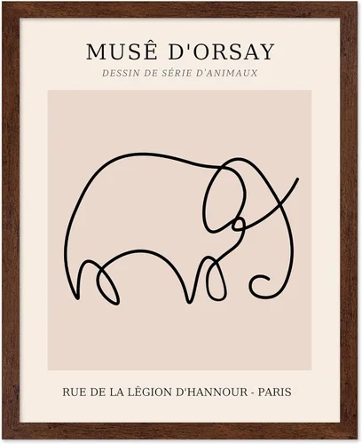 Miniatura 57 de Poster Master Póster Vintage – Impresión Retro de Dachshund – Arte de Perro – Dibujo Lineal – Arte de Boceto – Regalo para Niños, Niñas y Amantes