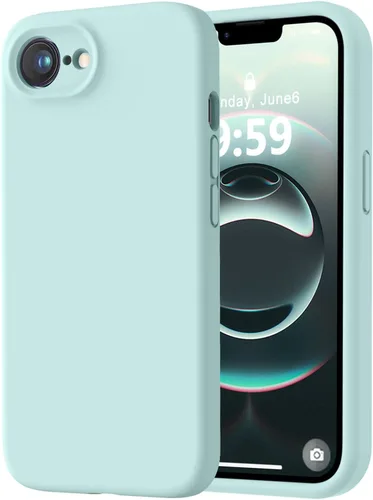 Miniatura 233 de LOVE 3000 Compatible con Funda para iPhone 15, [Cámara de Cobertura Completa de Silicona Suave] [Protección contra Caídas de 8 pies], Forro de Negro