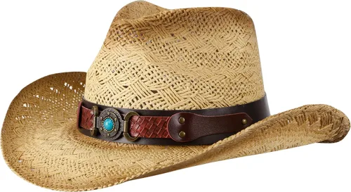 Miniatura 14 de Sombrero vaquero de paja con banda decorada, para disfraces de niños, de Simplicity
