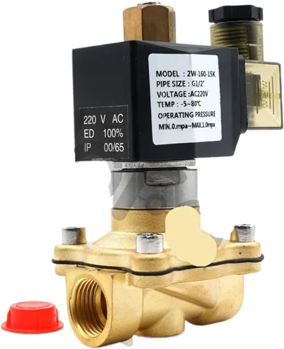 Miniatura 2 de Normally Open Solenoid Valve,water Valve,air Valve, 220VAC 24VDC,EPDM Seal,DN15 20 25 32 40 50K,high Temperature Resistant(1",DC24V_NBR 80 CELSIUS)