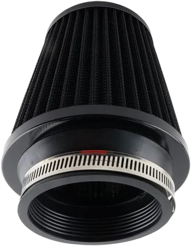 Miniatura 6 de Limpiador de filtro de aire de 2.992 in para tubo de admisión con filtro de repuesto de 2.99 pulgadas de diámetro (2.992 in negro B)