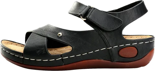 Miniatura 2 de Alexis Leroy Sandalias planas de verano con suela cómoda y puntera abierta para mujer