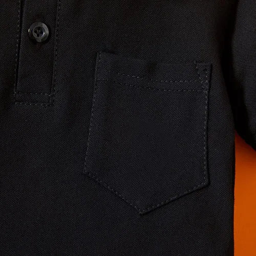 Miniatura 5 de Camisa polo de manga corta para niños pequeños, linda camiseta de verano para uniforme