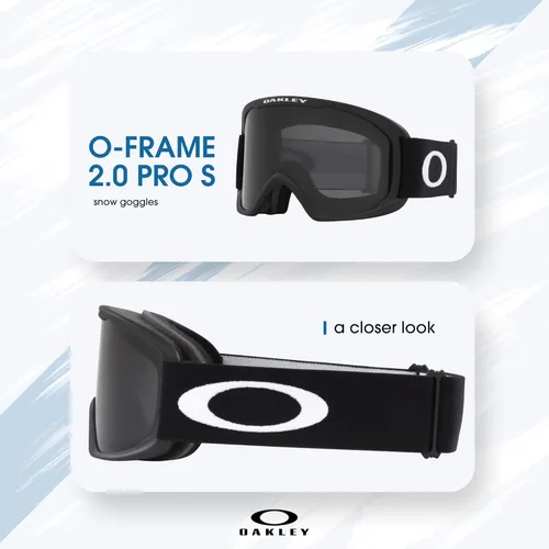 Miniatura 5 de Oakley O-Frame 2.0 PRO M/L/S - Lentes de esquí para hombres y mujeres OO7124, OO7125, OO7126 + Paquete con KIT DE ACCESORIOS PARA LENTES