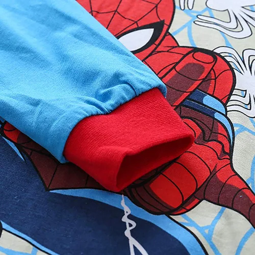 Miniatura 5 de Naix Spiderman - Conjunto de pijama para niños de 2 a 7 años pijama de algodón para niños pequeños