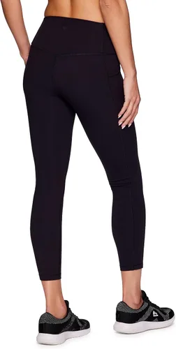 Miniatura 3 de RBX Active Leggings de yoga para mujer, ultra suaves, sólidos, con bolsillos