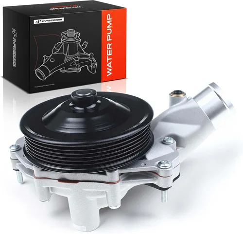 Miniatura 10 de A-Premium Agua del motor con polea [DOHC, 6,8Cyl 3.0L 5.0L] Compatible con Jaguar F-Type, F-Pace, XF, XFR, XJ, XJR, XKR, XKR-S y Land Rover