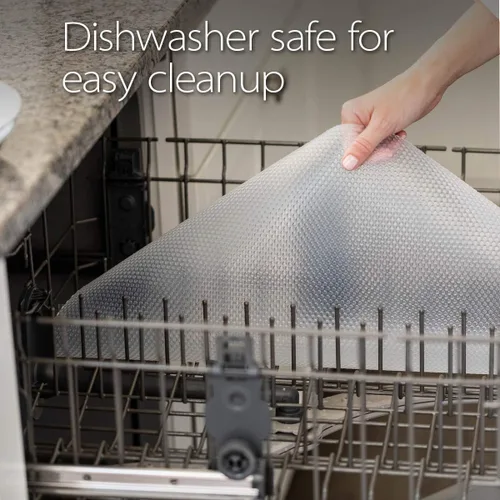 Miniatura 7 de Duck Brand Clear Classic Easy Liner - Revestimiento para estantes