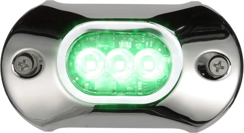 Miniatura 4 de Attwood 65UW03G LED luz subacuática, bisel de acero inoxidable, luz verde
