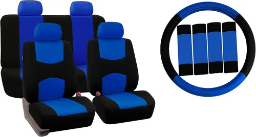 Miniatura 12 de Fundas para asiento FH GROUP FH-FB050102 planas, para la mayoría de los autos, camiones, furgonetas o camionetas, Beige-FH2033