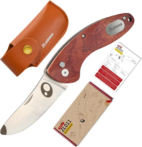 Miniatura 8 de Cuchillo de bolsillo para niños con clip y punta redondeada segura para el primer cuchillo de niño, cuchillos plegables de iniciación para niños