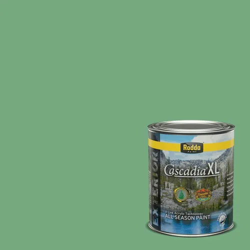 Miniatura 25 de Rodda Paint CASCADIA XL Pintura e imprimación satinada exterior en uno, cuarto de galón, resistencia industrial