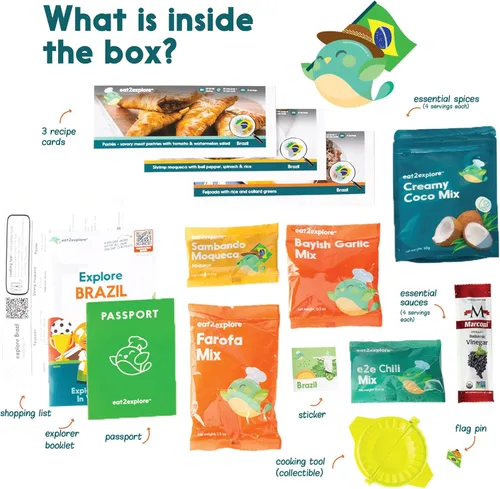 Miniatura 4 de eat2explore Kits de cocina para niños de 15 piezas - Juegos de cocina interactivos y educativos para niños reales para edades de 5 años en adelante