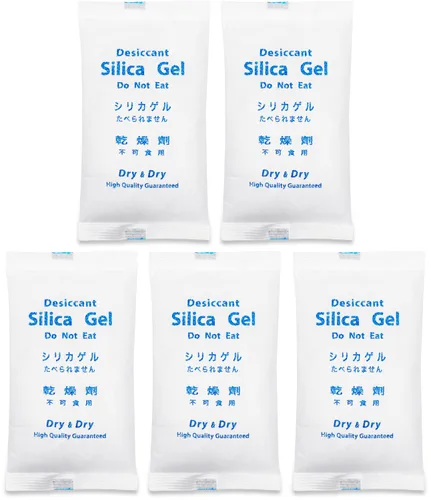 Miniatura 42 de Dry & Dry 0.04 oz [50 paquetes] Paquetes de gel de sílice desecantes, paquetes de sílice - Paquetes de gel de sílice recargable, paquetes