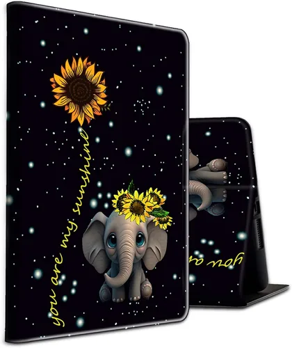 Miniatura 54 de Funda para tablet Fire 7 (12ª generación, versión 2022), delgada, a prueba de golpes, delgada, de piel sintética, con función de apagado/encendido
