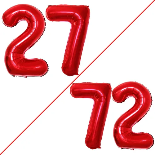 Miniatura 249 de Goer, conjunto de globos de papel aluminio para decoraciones de cumpleaños, globos de las letras de feliz cumpleaños y de números Oro