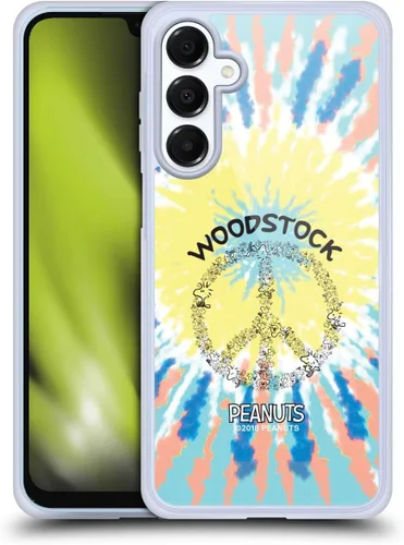 Miniatura 159 de Head Case Designs Funda de gel Woodstock 50th con licencia oficial de Peanuts Snoopy Guitar 1969 [protección de grado militar] compatible