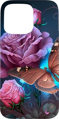 Miniatura 31 de Family Butterfly Rose Flower Firefly PC Case for iPhone 17