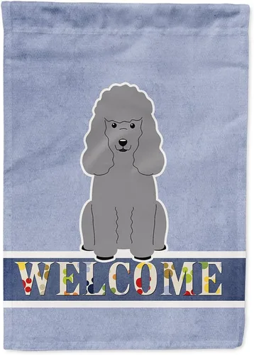 Miniatura 165 de Caroline's Treasures BB5622GF Airedale - Bandera de bienvenida para jardín, bandera decorativa para patio, exteriores, patio, parterres
