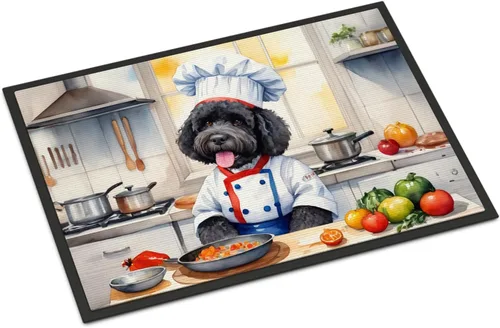 Miniatura 17 de Caroline's Treasures DAC6179MAT Affenpinscher - Tapete para puerta delantera, para interiores y exteriores, para entrada, antideslizante, lavable