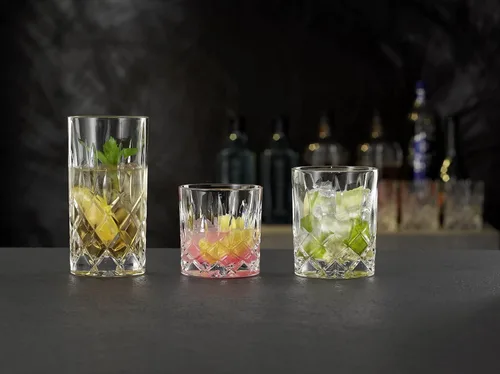 Miniatura 4 de Nachtmann Noblesse Collection Vaso de Whisky, Juego de 4 Vasos de Cristal Transparente, Vaso de 4 Pulgadas para Whisky Escocés, Cóctel, Licor