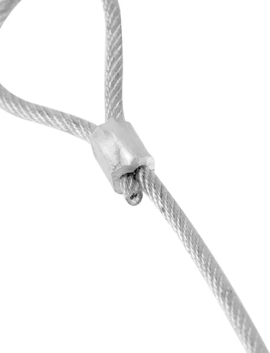 Miniatura 5 de MFL. Cables de seguridad para luces de escenario, carga de 110 libras, cuerda de seguridad de acero inoxidable de 31.5 pulgadas para luces