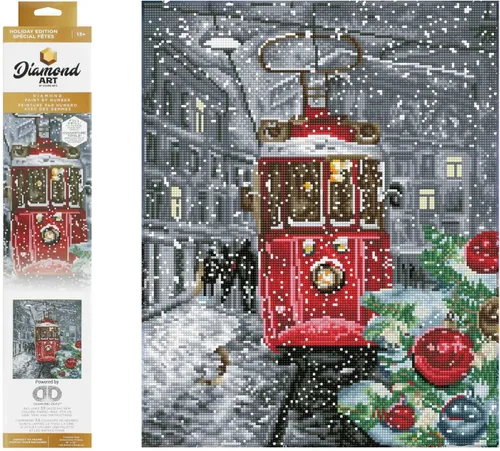 Miniatura 11 de DIAMOND ART BY LEISURE ARTS Batik Poppies, 16 x 20 pulgadas, kits avanzados de pintura de diamantes para adultos, arte para adultos, kit, pintura
