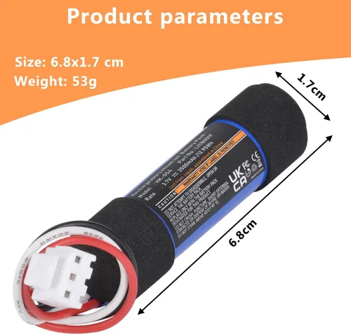 Miniatura 5 de Tectra Reemplazo de batería de 3500 mAh para Harman Kardon Onyx Studio 4, Onyx Studio 3, Onyx Studio 2, Onyx Studio 1 altavoz inalámbrico Bluetooth