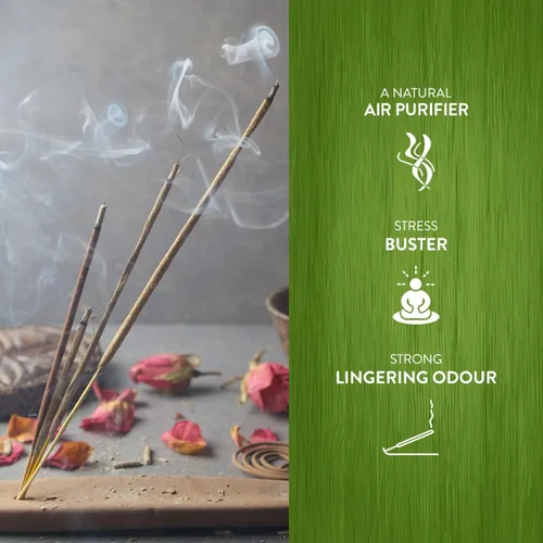 Miniatura 4 de Hem Conos de incienso Mezcla aromática natural para purificación, protección y bienestar espiritual Aroma de larga duración (patchouli)