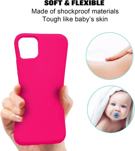 Miniatura 5 de ZUSLAB Funda compatible con Apple iPhone 11 Pro Max Phone Funda protectora de goma de gel de silicona, delgada y rígida a prueba de golpes, funda
