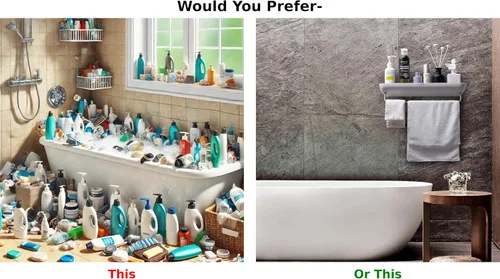 Miniatura 5 de Organizador de ducha - Montado en la pared - con toallero - Autoadhesivo extra fuerte - Sin taladrar - Fácil drenaje - Elegante y ahorro de espacio